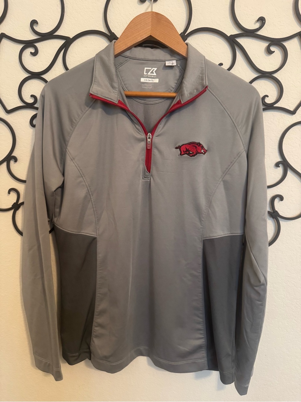 Razorback Quarter-Zip Pullover